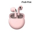 thumbnail image 1 of Auriculares inalámbricos originales Pro 6 TWS con micrófono Fone auriculares Bluetooth auriculares deportivos Pro6 J6 auriculares para, 1 of 5