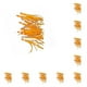 thumbnail image 2 of Eigraketly 10 piezas de cebo artificial, convenientes accesorios para señuelos de peces para exteriores, naranja naranja 10piezas, 2 of 6