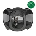 thumbnail image 3 of FurHaven Pet Products Mesh Open-Air Pet Playpen - Gray, Small, 3 of 10