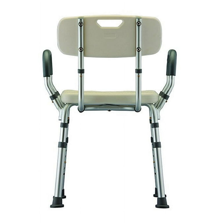 ELENKER Shower Chair with Cutout Seat, Medical Shower Seat Bath