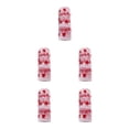 thumbnail image 3 of Naiovety Rollo de gasa con corazón, red de tela, decoración de boda, mantel, para niñas, suministros para manualidades, corazón rojo Type2 NO2, 3 of 6