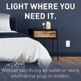 thumbnail image 4 of Salida de luz nocturna LED Legrand radiant NTL885TRWCC6 blanca, 4 of 8
