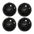 thumbnail image 1 of Pelotas de Floorball kusrkot 4x pelotas de competición huecas 26 agujeros negro, 1 of 8