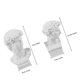 thumbnail image 2 of OUNONA 2Ud Estatua En Resina David Para De Y Con Acabado Delicado, 2 of 8