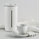 thumbnail image 3 of Cafetera francesa BLESIY 450ml resistente al calor borosilicato alto multiusos blanco, 3 of 7