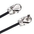 thumbnail image 6 of Guitar Patch Cable Cord Durable Pedalboard Effects Guitar Cable Audio Cable Argent Flat 15CM, 6 of 8