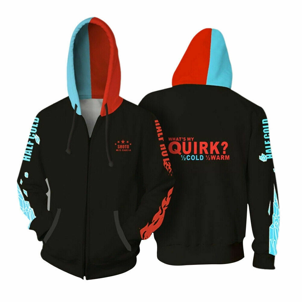 half sleeve hooded jacket