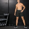 thumbnail image 4 of 3-Pack Men's Active Fitness Shorts with Pockets, 4 of 8