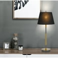 thumbnail image 4 of Cal Lighting 150W 3 way Ciudad metal two tone table lamp, 4 of 5
