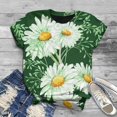 thumbnail image 2 of T-Shirt à Manches Courtes pour Femmes et Taille 3D Animaux Imprimé à Col Rond Tee-Shirt Blouse pour Femmes, 2 of 6