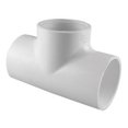 thumbnail image 1 of Charlotte Pipe &amp; Fonderie PVC024010600 0.5 in. SXSXFPT Sshedule 40 PVC Tee - Pack de 25, 1 of 2