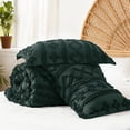 thumbnail image 6 of U by Bedsure Tufted Boho Comforter Set, 2 Pieces Farmhouse Shabby Chic Embroidery Bed Set, Soft Jacquard Comforter for All Seasons,Twin,Mallard Green, 6 of 6
