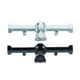 thumbnail image 4 of Cubierta de piezas de accesorios de oruga Zulema Axial SCX24 Negro caja del eje trasero delantero, 4 of 6