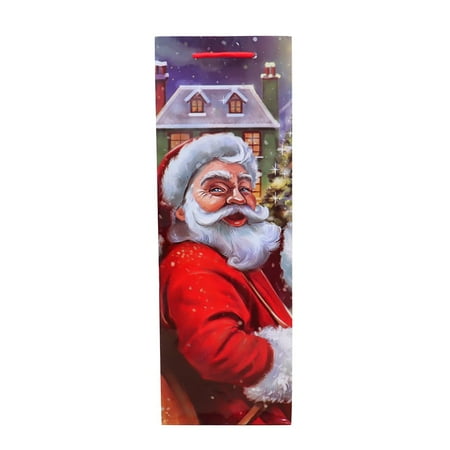 

Pgeraug Bag Red Bag Bottle Set Home Table Decoration Christmas Party Supplies Rack Decoration red