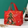 thumbnail image 5 of Kumdkd 1-Pack Christmas Tote Bags - Extra Large Reusable Gift Bags with Handles | Holiday Shopping & Party Decor | Non-Woven Eco-Friendly Grocery Bags, 5 of 5