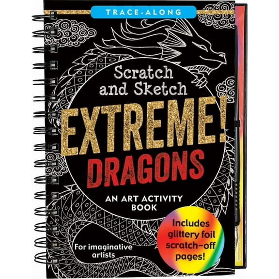 Scratch & Sketch Extreme! Dragons, (Spiral-Bound)