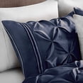 thumbnail image 5 of Madison Park Laurel Comforter Set, California King, Navy, 5 of 5