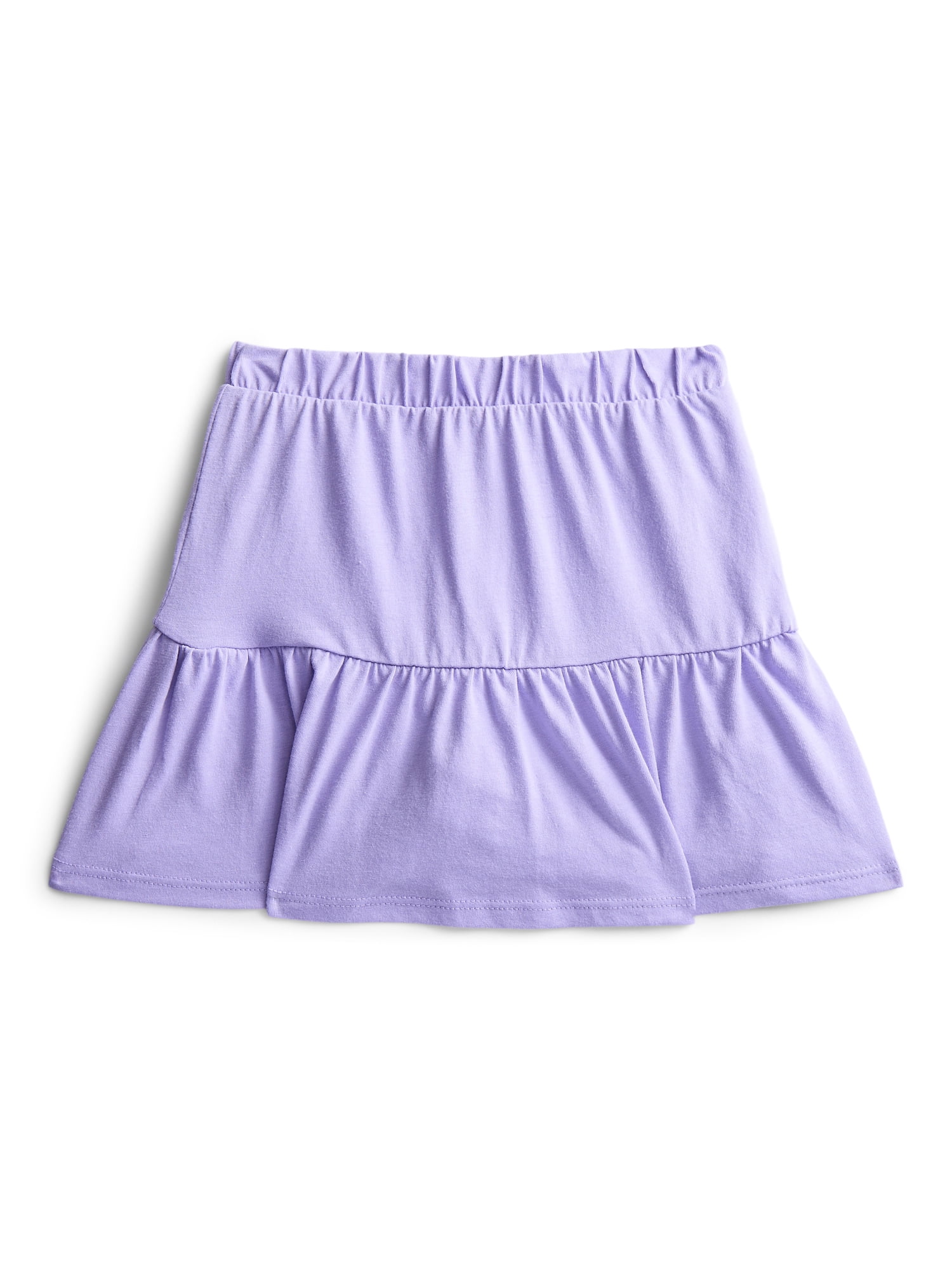 Wonder Nation Toddler Girls Soft Cotton Knit Pull On Shorts, 3 Pack, Sizes 18M-5T