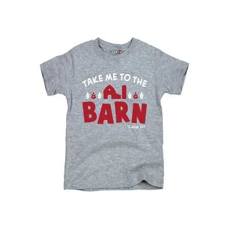 

Case IH Take Me To The Barn - Toddler Short Sleeve Graphic T-Shirt