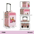 thumbnail image 4 of Super Mario Bros Character Squares 18" Soft-Sided Luggage, 4 of 7