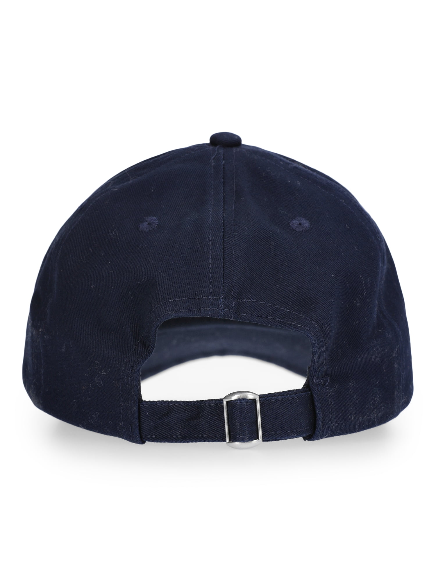 No Boundaries' Cotton Baseball Cap with Crest, Navy
