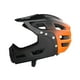thumbnail image 4 of Casco integral de bicicleta transpirable para bicicleta, ideal para ciclismo de montaña, desplazamientos diarios y escalada. negro naranja, 4 of 9