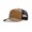 Split Caramel/Black, variant on Five Panel Champ Trucker Hat (112FPC), One Size Fits Most, Split Black/Birch