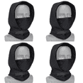 thumbnail image 1 of Máscara Media Cara Pasamontañas Capucha para Exteriores Airsoft Equipo Protección (), 1 of 8