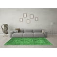 thumbnail image 3 of Ahgly Company Indoor Round Persian Emerald Green Traditional Area Rugs, 7' Round, 3 of 4