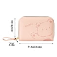 thumbnail image 2 of Purses for Women Cute Print Small RFID Blocking Vegan Leather Credit Card Holder Pouch Wallet, 2 of 3
