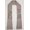 Gray, variant on Rose Garden Kitchen Towel Boa / Scarf by Penny's Needful Things (Towel Color: Gray) (Cream)
