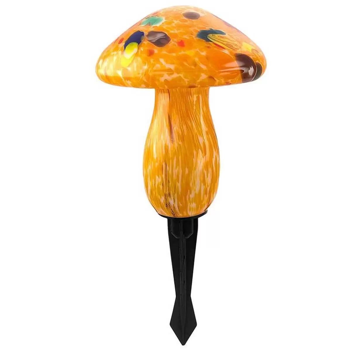 Infinity X1 Solar Landscape Light Glass Mushroom (3 Pack)