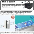 thumbnail image 2 of Petyoung Portable Ozone Generator 60000mg/h, for Removes Odors,Air Purifier for Home & Car,Smoke,Offices,Pets, 2 of 7