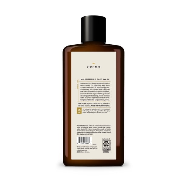 Cremo Italian Bergamot Body Wash for Men, 16 oz photo 8