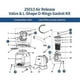 thumbnail image 4 of Replacement Set for Sand Filter Pumps, Air Release Valve & O-Rings, 4 of 5