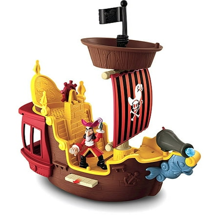 Jake and the Never Land Pirates Hook's Jolly Roger Pirate Ship Play Set