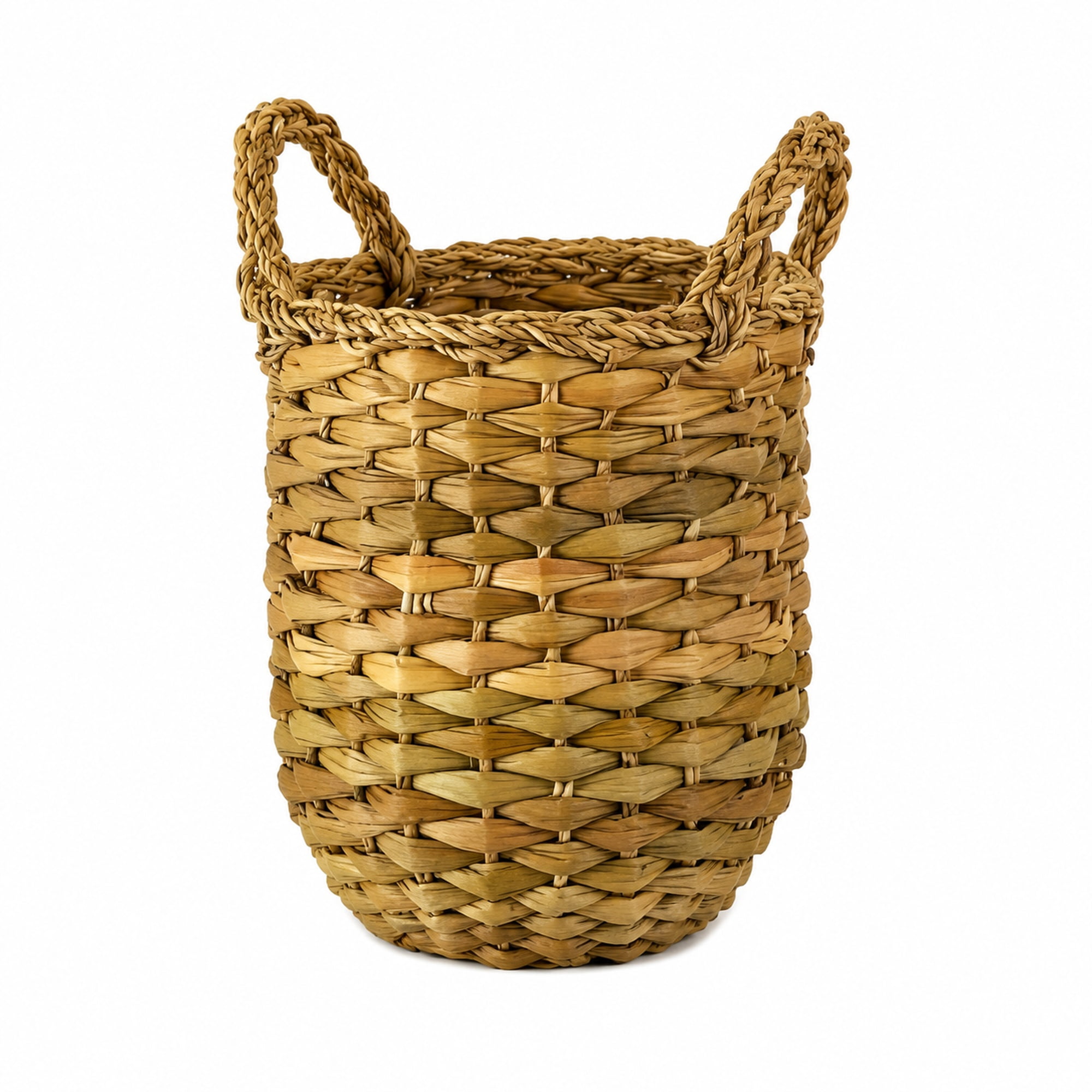 Artificial Plants, 3.3ft Artificial Palm Plant in Woven Handled Basket by LCG Florals, Faux Designer Fake Palm Tree Indoor for Home Décor Office Porch Patio Living Room Decor