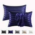 thumbnail image 1 of 2 Pack Silk Satin Pillowcase Silky Pillow Cases For Hair And Skin Cushion Cover, 1 of 13