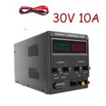 thumbnail image 1 of Alimentation Réglable 30V 10A Alimentation Numérique CC pour Labo Commutation d'Alimentation 120V 3A 60V 5A Alimentation de Banc Régulateur de Tension, 1 of 6