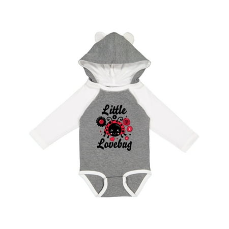 

Inktastic Valentine s Day Little Lovebug Gift Baby Boy or Baby Girl Long Sleeve Bodysuit
