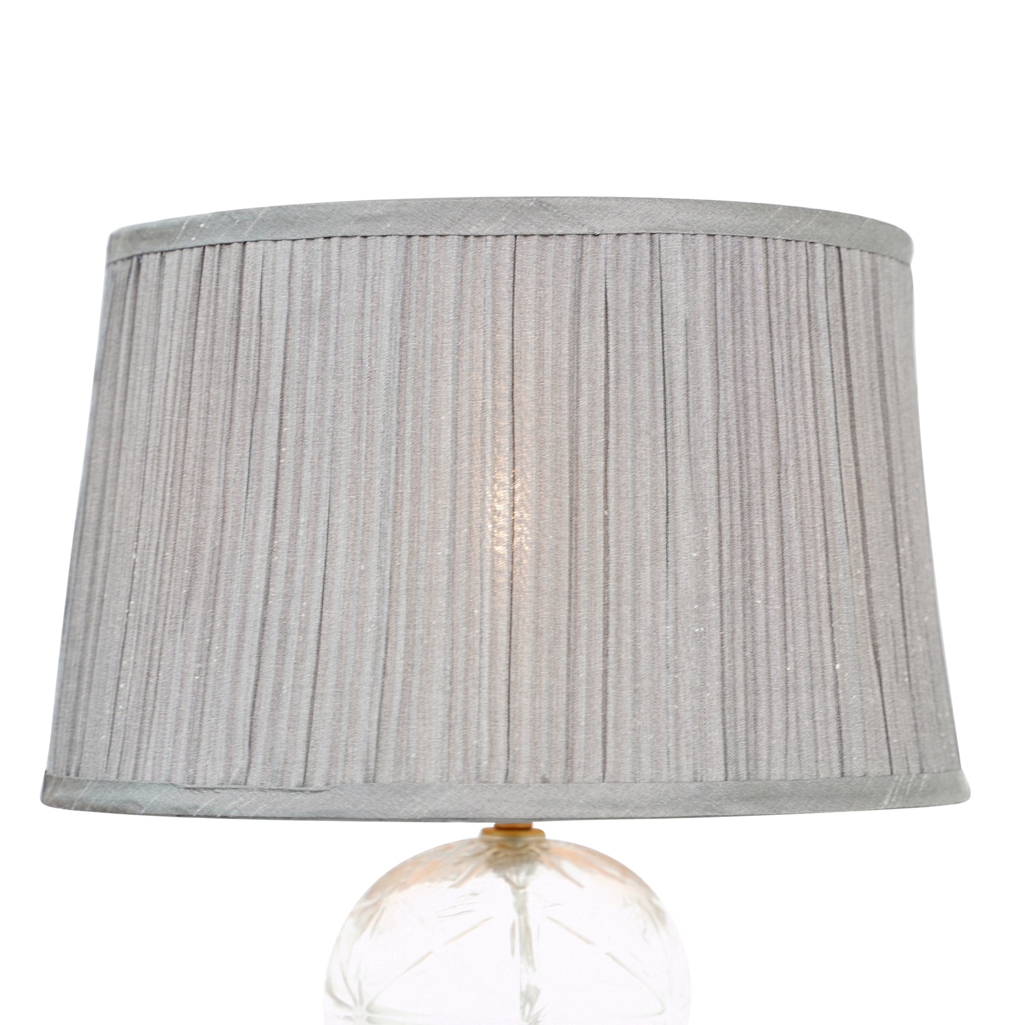 Modern Bed Side Nightstand Decorative Led Table Desk Lamp Luxora Table Lamp Gold, Clear and Grey 110-120V