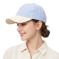 thumbnail image 6 of Hkoxplj Baseball Caps for Women Blank Trucker Hat Two Tone Baseball Cap Canvas Adjustable Ladies Trendy Essentials Accessories, 6 of 6