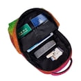 thumbnail image 5 of Easygdp Rainbow Glitter Mochila Ergonómica Versátil para Laptop - Múltiples Bolsillos, Correas Ajustables, Unisex para Escuela, Viajes y Actividades al Aire Libre-One Size, 5 of 5
