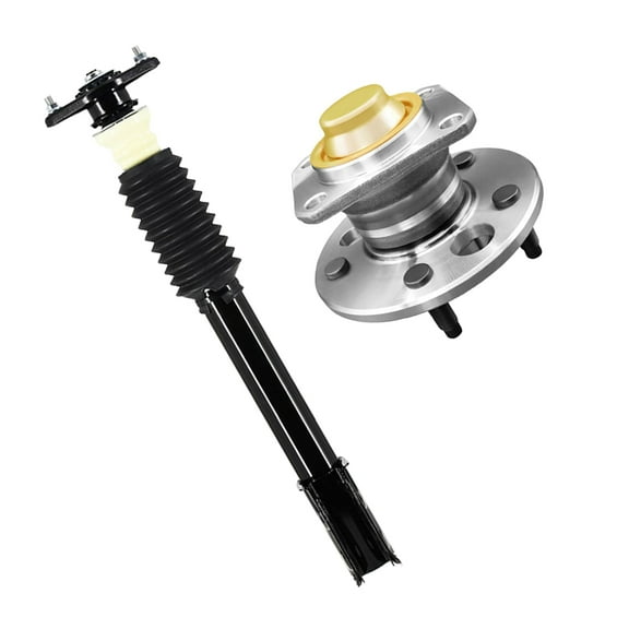 Rear Wheel Hub Bearing Assembly-Quick Complete Strut-Coil Spring Assembly For 1986-1991 Oldsmobile Delta 88