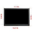 thumbnail image 4 of Smart Digital Photo Frame 12 Inches TN Screen 1280x800 Resolution 32GB Built-in Memory Front Stereo Speakers USB SD MS Support, 4 of 9