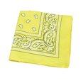 thumbnail image 1 of Soidarity Bufanda pequeña cuadrada de moda Hip hop Cool Guy mujeres hombres impresión cabeza envoltura rap estrella pañuelo cuello lazo para el pelo Accesorios para máquinas de ejercicios Amarillo Soidarity JJ15373-07, 1 of 6