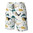thumbnail image 4 of Logiee Cute Whale Print Mens Swim Trunks Quick Dry Board Shorts,Breathable Hawaii Beach Shorts Swimwear Bathing Suits-X-Large, 4 of 6