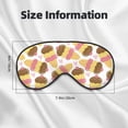thumbnail image 4 of Uemuo Cute Ice Cream Pattern Sleep Eye Mask - Light Blocking Sleep Mask Blocking Out Light Perfectly, Soft and Comfortable Night Eye Mask, Eye Blinder, 4 of 7
