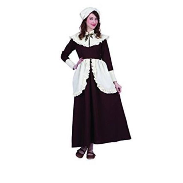 4-6 Women Colonial Lady Abigail Adult Costume - Small