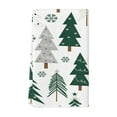 thumbnail image 2 of Two-piece Set Of Winter-themed Bath Towels, Snowflake Prints, Soft and Absorbent, 2 of 5